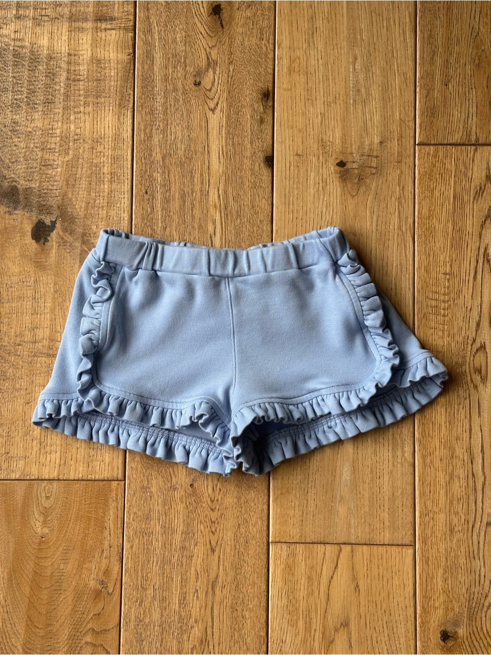 Luigi Kids Light Blue Ruffle Shorts size 2T
